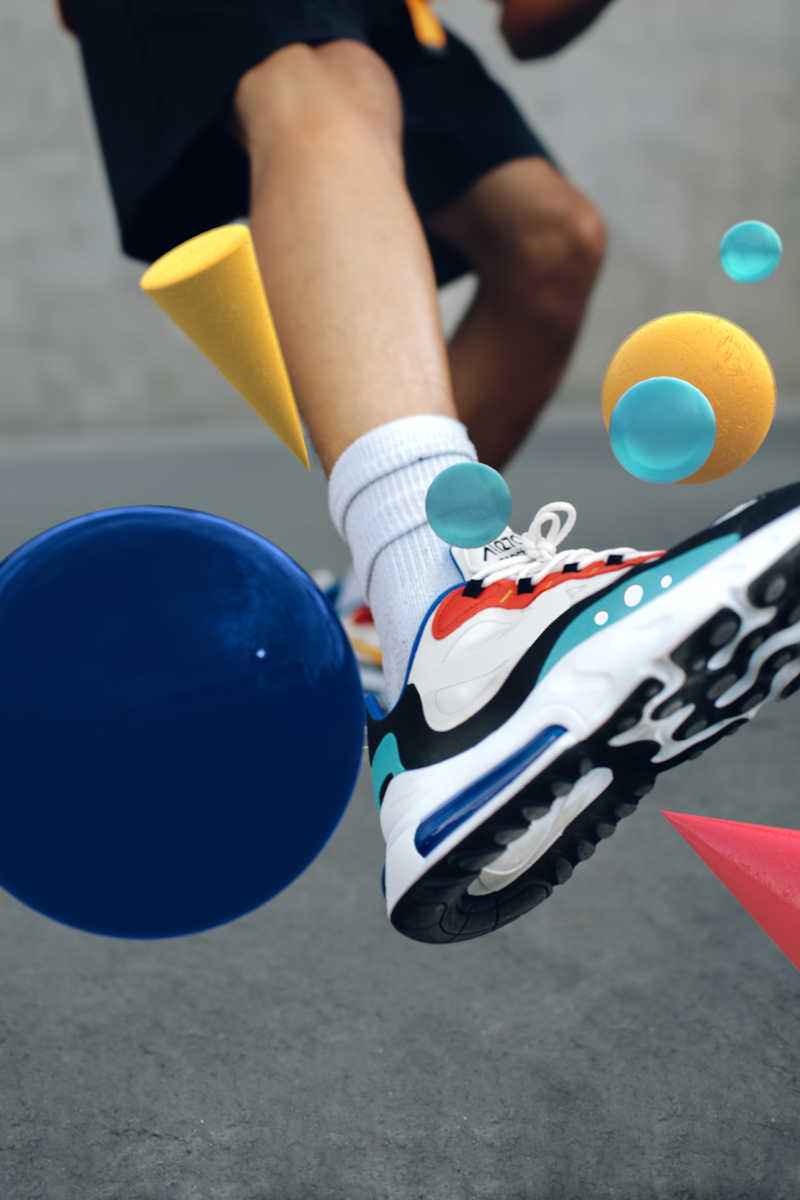 Projet Nike Air Max 270 React — visuel secondaire