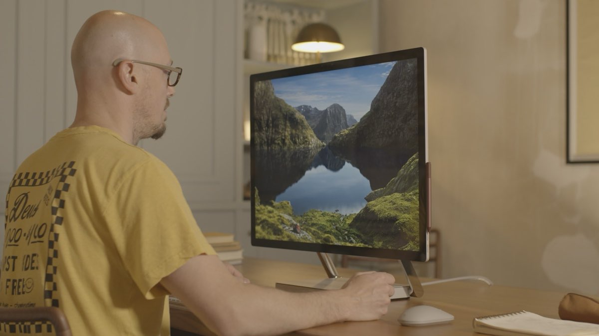 Projet Microsoft Surface Studio — visuel principal